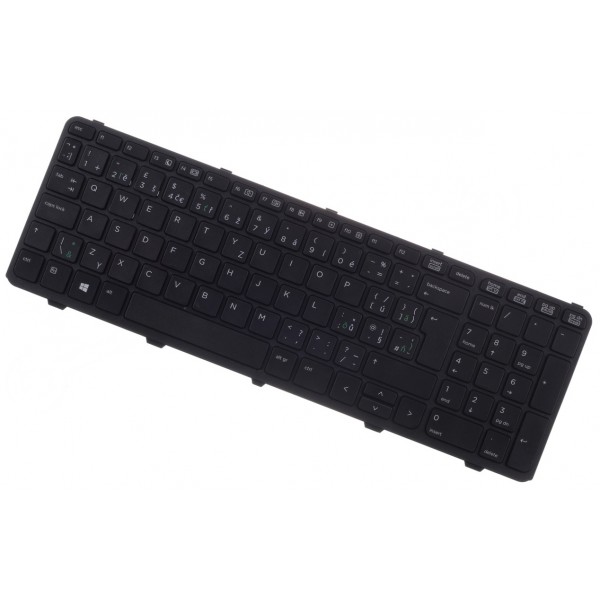 Kompatibilní HP 768787-001 klávesnice na notebook s rámečkem černá CZ/SK