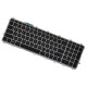 HP Envy 17-j000 klávesnice na notebook CZ/SK Stříbrná, Podsvícená