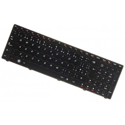 Kompatibilní Lenovo 25200961 klávesnice na notebook s rámečkem černá CZ/SK