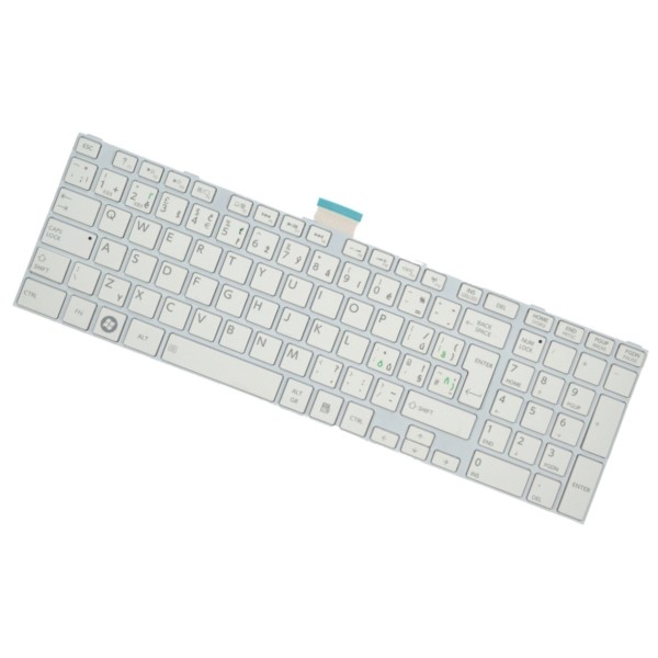 Toshiba SATELLITE C55-A-11Q klávesnice na notebook bílá, s rámečkem CZ/SK