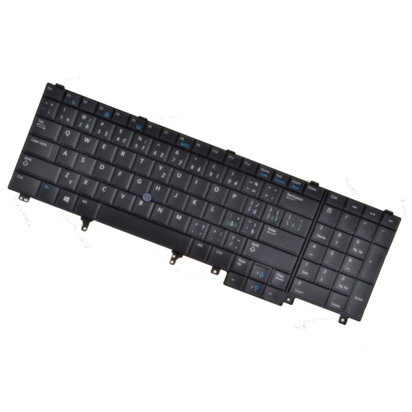 Kompatibilní Dell CDDH3 klávesnice na notebook černá CZ/SK trackpoint