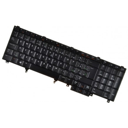 Kompatibilní Dell 031CWT klávesnice na notebook černá CZ/SK trackpoint