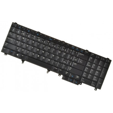 Kompatibilní Dell 04N7Y2 klávesnice na notebook černá CZ/SK 