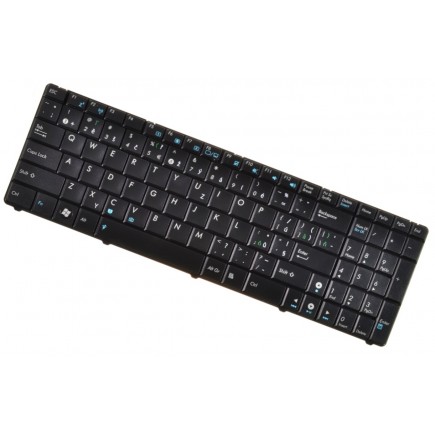 Asus A52 klávesnice na notebook černá CZ/SK 