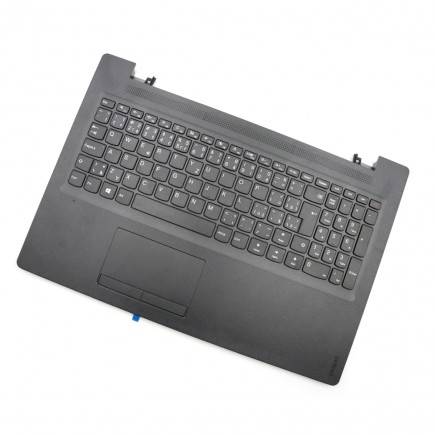 Kompatibilní Lenovo 5CB0L46257 klávesnice na notebook CZ/SK Černá s rámečkem, Palmrest, S touchpadem