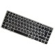 HP EliteBook 8470w klávesnice na notebook Stříbrný rámeček CZ/SK