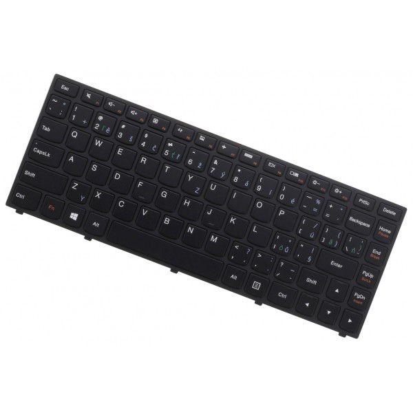 Kompatibilní Lenovo T3SM-US klávesnice na notebook s rámečkem černá CZ/SK