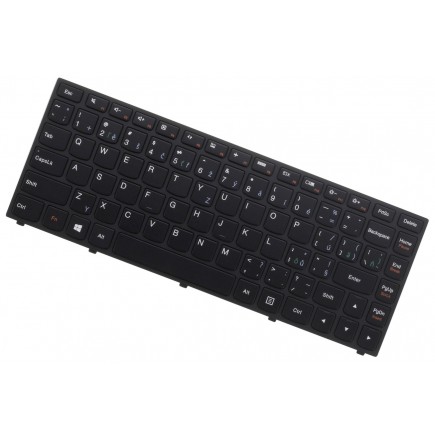 Kompatibilní Lenovo V127920FS1 klávesnice na notebook s rámečkem černá CZ/SK