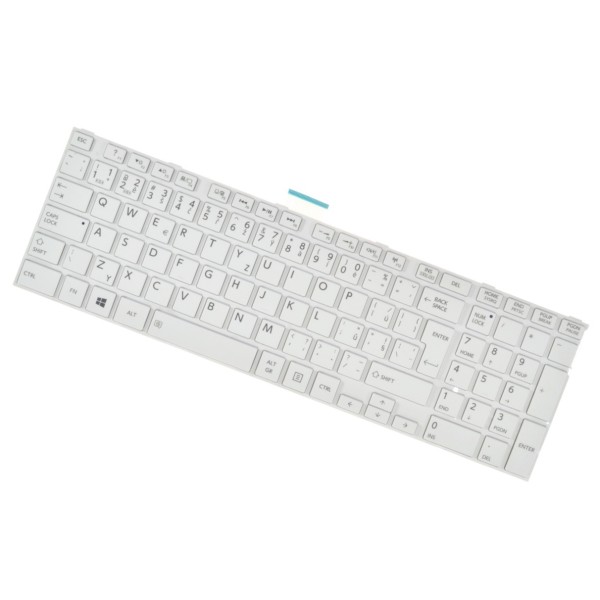 Toshiba kompatibilní AEBD5300120-CZ klávesnice na notebook bílá, s rámečkem CZ/SK
