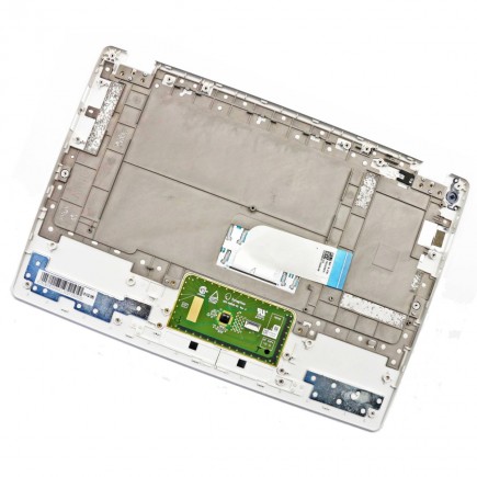 Lenovo 100S-11IBY klávesnice na notebook CZ/SK Bílá s rámečkem, Palmrest, S touchpadem