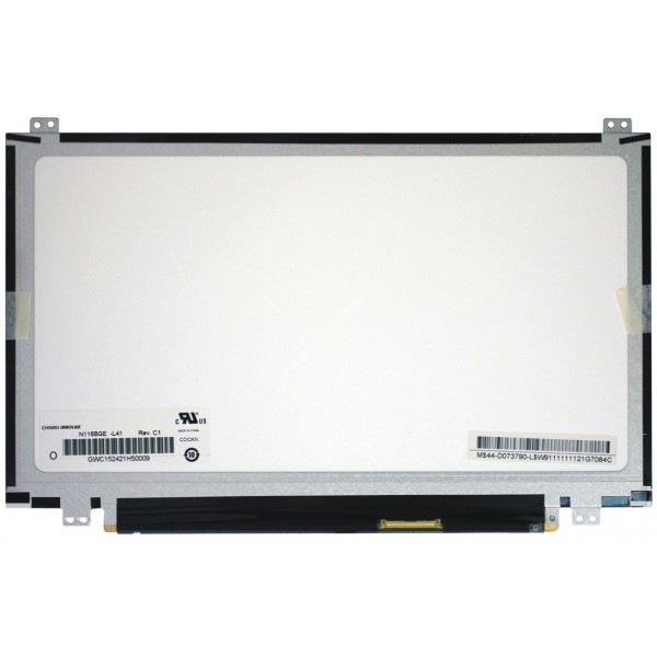 Displej na notebook Kompatibilní B116XTN04.0 HW0A Display 11,6“ 40pin HD LED Slim - Matný