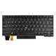 Lenovo ThinkPad X1 Carbon 5th Gen klávesnice na notebook bez rámečku černá CZ/SK podsvícená