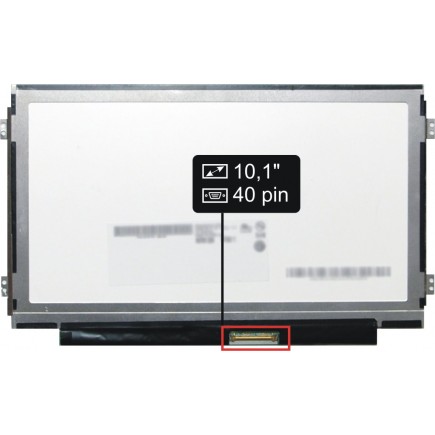 Acer Aspire One D255E-13895 LCD Displej pro notebook - Lesklý