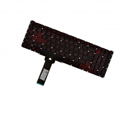 Acer Aspire AN515-43 klávesnice na notebook bez rámečku černá CZ/SK podsvícená