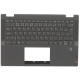 Kompatibilní Lenovo 5CB1C48285 klávesnice na notebook CZ/SK Černá s rámečkem, Palmrest, Bez touchpadu, Podsvícená