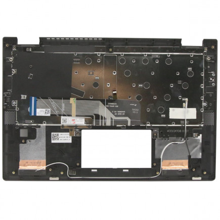 Kompatibilní Lenovo 5CB1C48285 klávesnice na notebook CZ/SK Černá s rámečkem, Palmrest, Bez touchpadu, Podsvícená