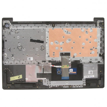 Kompatibilní Lenovo 5CB1C17442 klávesnice na notebook CZ/SK Černá s rámečkem, Palmrest, S touchpadem