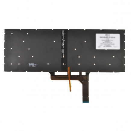 MSI GF63 12UCX klávesnice na notebook bez rámečku černá CZ/SK podsvícená