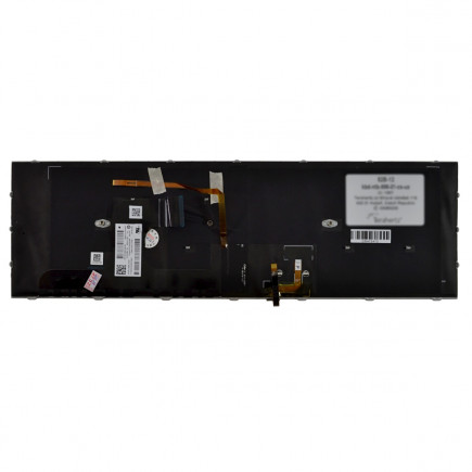 Kompatibilní M20128-001 klávesnice na notebook CZ/SK černá, podsvícená, s rámečkem