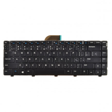 Kompatibilní 04H5P7 klávesnice na notebook CZ/SK černá, podsvícená, s rámečkem