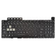 Asus FA506 klávesnice na notebook bez rámečku, černá CZ/SK, podsvícená