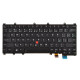 Kompatibilní 00PA214 klávesnice na notebook CZ/SK černá, podsvícená, s rámečkem