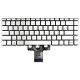 HP 14-CD0012LA klávesnice na notebook bez rámečku, stříbrná CZ/SK, podsvícená
