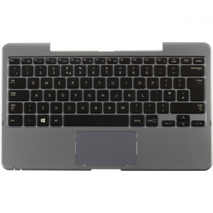 Samsung NP-XE500T1C klávesnice na notebook CZ/SK Černá s rámečkem, Palmrest