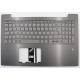 Kompatibilní 5CB0Q60067 klávesnice na notebook CZ/SK Černá s rámečkem, Palmrest, Bez touchpadu