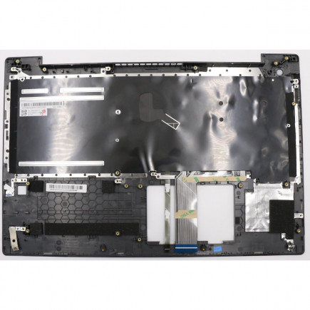 Kompatibilní 5CB0Q60067 klávesnice na notebook CZ/SK Černá s rámečkem, Palmrest, Bez touchpadu