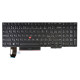 Lenovo ThinkPad T15 GEN 2 20W4 klávesnice na notebook CZ/SK černá, podsvícená, s rámečkem