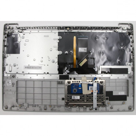 Kompatibilní 5CB0R07350 klávesnice na notebook CZ/SK Černá s rámečkem, Palmrest, S touchpadem