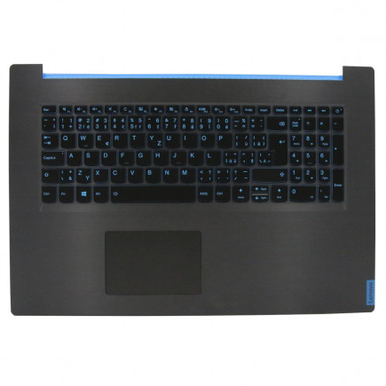 Kompatibilní 5CB0U42830 klávesnice na notebook CZ/SK Černá s rámečkem, Palmrest, S touchpadem