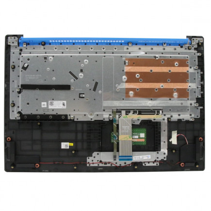 Kompatibilní 5CB0U42830 klávesnice na notebook CZ/SK Černá s rámečkem, Palmrest, S touchpadem