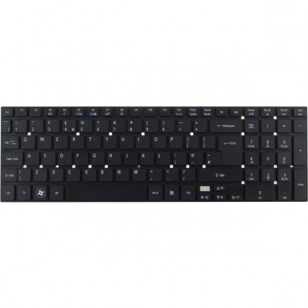 Packard Bell EasyNote LV44 Klávesnice CZ/SK černá, bez rámečku, bez podsvícení