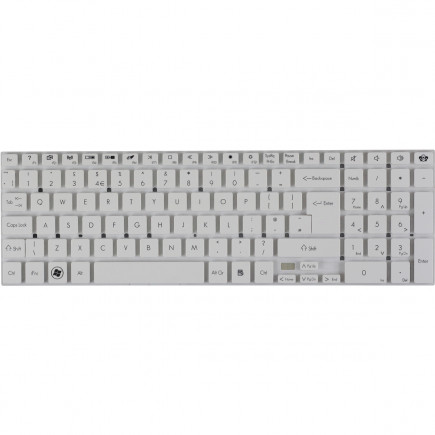 Packard Bell EasyNote LV44HC-10004G50Mnws Klávesnice CZ/SK bílá, bez rámečku, bez podsvícení