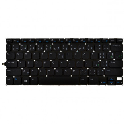 Dell Inspiron 11 3147 Klávesnice CZ/SK černá, bez rámečku, bez podsvícení