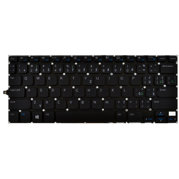 Dell Inspiron 11 3147 Klávesnice CZ/SK černá, bez rámečku, bez podsvícení