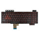 Asus FX505 klávesnice na notebook bez rámečku, černá CZ/SK, podsvícená