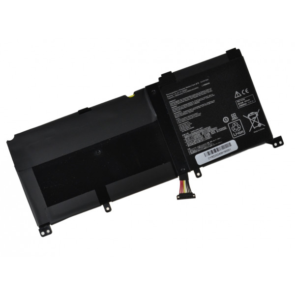 Kompatibilní 0B200-01250200 baterie Li-poly 60Wh 15,2V, černá