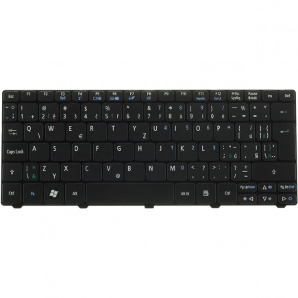 Acer eMachines 355 NAV51 klávesnice na notebook CZ/SK černá, bez podsvitu, s rámečkem