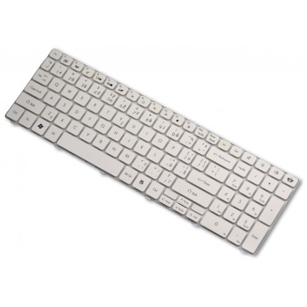 Packard Bell EasyNote TM81 Klávesnice Keyboard pro Notebook Laptop Česká Bílá