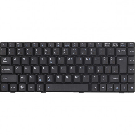 Kompatibilní 04GNER1KFR00 klávesnice na notebook CZ/SK černá, bez podsvitu, s rámečkem