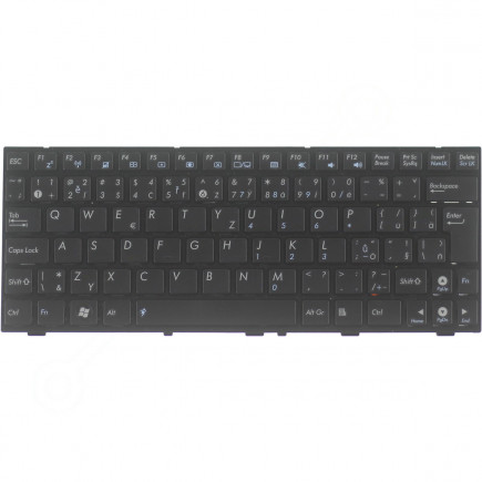 Kompatibilní 04GOA212KUS00-3 klávesnice na notebook CZ/SK černá, bez podsvitu, s rámečkem