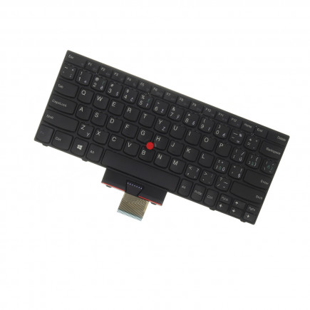 Kompatibilní 04X0257 klávesnice na notebook CZ/SK černá, bez podsvitu, s rámečkem