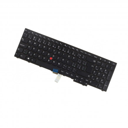 Kompatibilní 04Y2455 klávesnice na notebook CZ/SK černá, bez podsvitu, s rámečkem