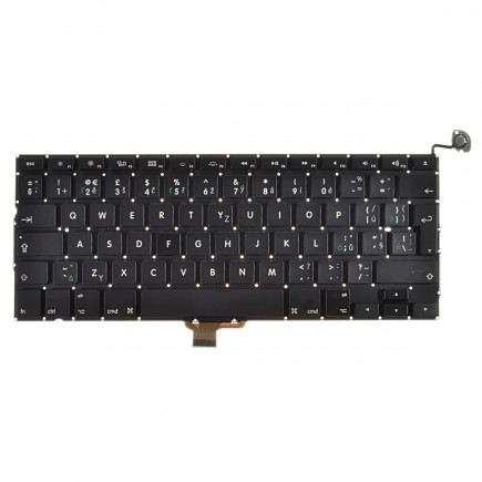 Apple MacBook Pro 13 A1278 (Early 2011) Klávesnice CZ/SK černá bez rámečku, bez podsvícení