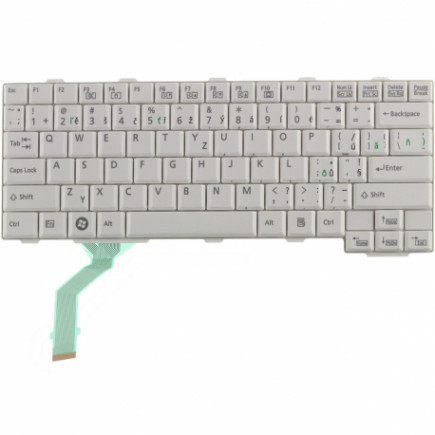 Fujitsu Siemens LIFEBOOK p772 klávesnice na notebook CZ/SK bílá, bez podsvitu, s rámečkem