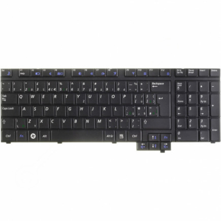 Samsung NP-E172 klávesnice na notebook CZ/SK černá, bez podsvitu