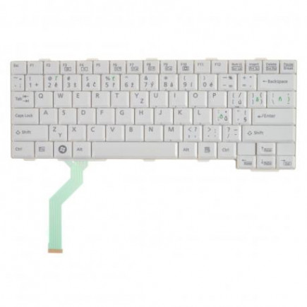 Fujitsu Siemens LIFEBOOK p701 klávesnice na notebook CZ/SK bílá, bez podsvitu